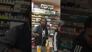 7 11 employee freaks out after items left on counter crazy!