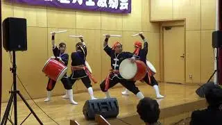 2018/11/03 　『 島人ぬ宝 』　by 琉球國祭り太鼓 柳川支部　in 東関部屋力士激励会
