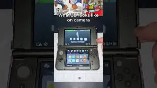 Как выглядит 3D-эффект на камере #3ds #nintendo3ds