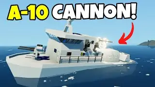 Adding QUESTIONABLE GUNS to the War Ship In Stormworks!