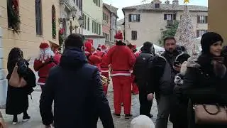 San Marcello ( An) ,Il castello di Babbo Natale , Marche Italy