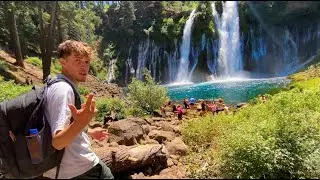 FIRST VLOG (Camping at Burney Falls)