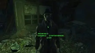 Nick Valentine calls the Sole Survivor 