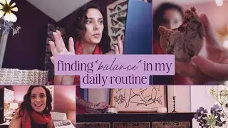 DAY IN THE LIFE | cozy remote work routines & finding balance ✨