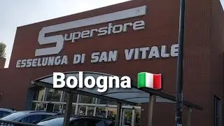 SUPERSTORE ESSELUNGA DI SAN VITALE || BOLOGNA ITALY #ciaoitaly #subcribe