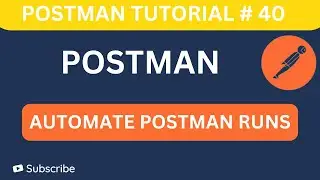 Postman Tutorial #40 | How to Run Collections via CLI using API Key | Postman Tutorial
