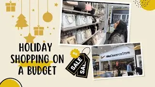 Holiday shopping on a Budget| Exploring Dixie Outlet Mall,Mississauga|Holiday Gift Shopping 🛍️