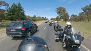 Riding with the Ulysses Motorcycle Club!