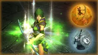 Titan Quest _ Mirror Bowman _ Full Dexterity Bow Doppelganger Warden Build