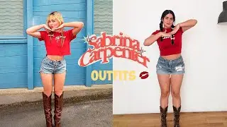 Imitando outfits de Sabrina Carpenter 💋