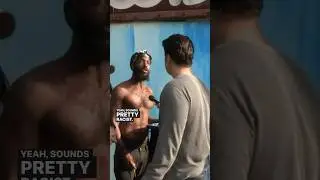 Confronting a BLM thug. 