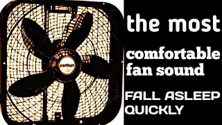 Black screen fan sound for relaxation, deep sleep, and soothing peaceful dreams tonight
