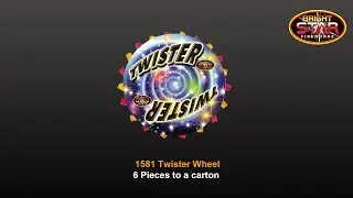 Bright Star Fireworks - 1581 Twister Wheel