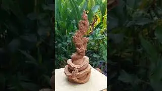 Handmade dragon statues from clay #Morodok Clay #Shorts
