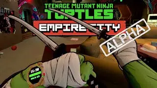 Teenage Mutant Ninja Turtles VR Alpha Demo Quest Gameplay!