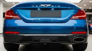 Genesis – G70 (2026) | Blue & Black Luxury Sport Sedan | Pure Performance Elegance