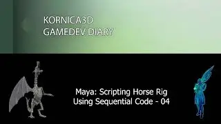 Rigging a Horse in Maya with Sequential Code &ndash; Part 4: Front Legs And Knee Tweak Systems