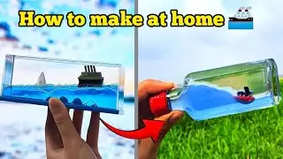 How to Make Unsinkable Ship🚢 / Unsinkable boat toy / DIY unsinkable ship / Homemade unsinkable ship