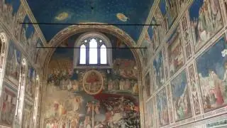 Giotto's Frescos in The Scrovegni Chapel, Padova, Veneto, Italy