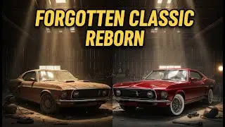 🚗 Barn Find Car Restoration | Forgotten Classic Reborn 🔥