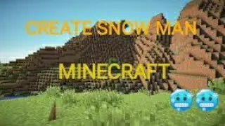 How To Create Snow Men In Minecraft for Android ( Tushar_Tech_Gamer )