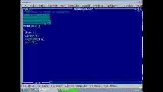 Program to print a character