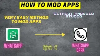 How to mod Apps from PC || Without android studio Mod Apps | Newstech Videos