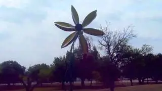 Hanna, Kinetic Stainless Steel Sculpture by John Weber