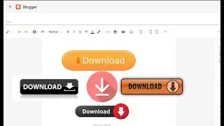 How to add Download icon in Blogger website