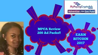 MPCA | My Paying Crypto Ad Review 2017- 200 Ad Packs