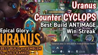 Uranus Counter Cyclops, Build ANTI MAGE