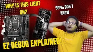 Why Is My Motherboard Light On? EZ Debug LED Explained! #gamingmotherboard #pcbuild