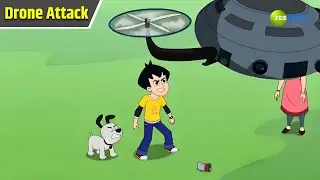 Drone Attack | Chimpoo Simpoo | Comedy Cartoon | Detective Cartoon | KidZ