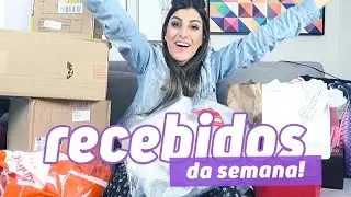 RECEBIDOS DA SEMANA!!! Sapatos, acessórios, roupas, etc!!!!