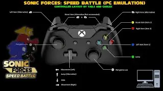 How to setup and play Sonic Forces: Speed Battle on PC with a Controller 🎮