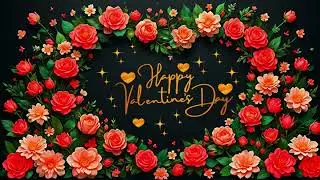 Valentine's Day Animated Background Greeting Romantic Valentine Ambience Love Wallpaper Animation