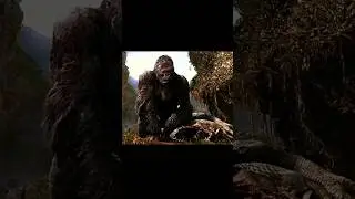 Reptilian predator creatures the Skullcrawlers attack Kong.#story #kongskullisland #movie #shorts