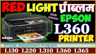 Epson l360 red Light Blinking Solution ll Service Required Epson l360 