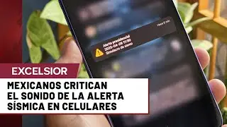 Alerta sísmica del celular pone a 