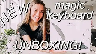 NEW MAGIC KEYBOARD unboxing and set-up! |  apple ipad pro magic keyboard