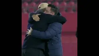 Xavi & Samuel Eto&rsquo;o reunited ❤️ | #shorts