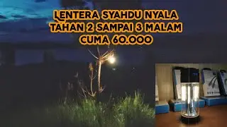 Lentera camping JS-L01 , bisa jadi senter.  bagus sih tapi ?