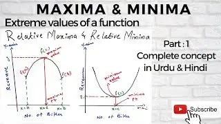 Relative Extrema | Local Maxima & Minima | First Derivative Test | Critical Points - Calculus