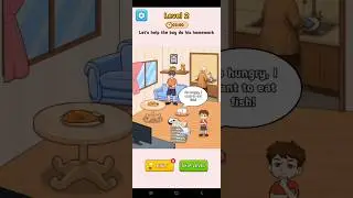 🎮 Tricky twist: Brain puzzle- Level08 🧒🏻Let's help the boy do his homework 📚🖋️ #trickytwist #level08