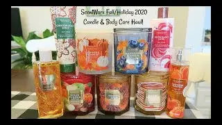 ScentWorx Fall/Holiday 2020 Candle & Body Care Haul! 🍂 🎃 ⛄️ 🎄 🕯