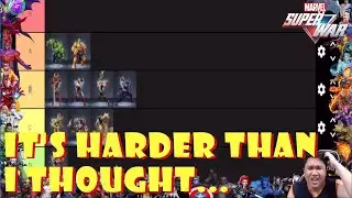 MARVEL Super War: My Tank Tier List