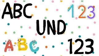 LUNANU - ABC und 1-2-3 🔠🥳🔢 (Deutsches Kinderlied zum Mitsingen)