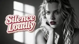 🖤🔇 Silence, Loudly 🔇🖤 #artificialmusic #AltPop #ArtPop #DarkPop #MinimalPop #CinematicPop