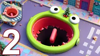 Hole.io - Gameplay Walkthrough Part 2 - Black Hole Game (Android, iOS)