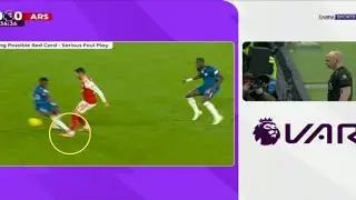 Why VAR upgraded Caicedo's Yellow Card To Red Card vs Arsenal vs chelsea vs arsenal #caicedo #chears